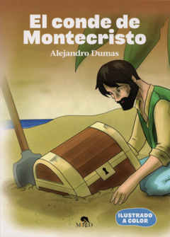 El conde de Montecristo Alejandro Dumas Ilustrado a Todo Color Infantil - Libro Nuevo