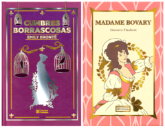 Cumbres Borrascosas de Emily Bronte y Madame Bovary de Gustave Flaubert Fractales Pasta Dura