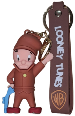 Llavero de Elmer Fudd de los Looney Tunes Con Correa