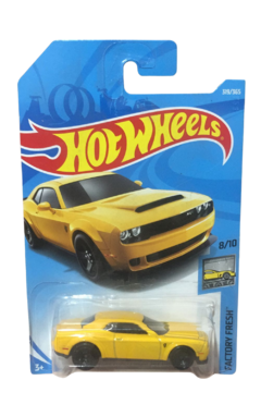 Hot Wheels 18 Dodge Challenger SRT Demon Serie Factory Fresh Nuevo