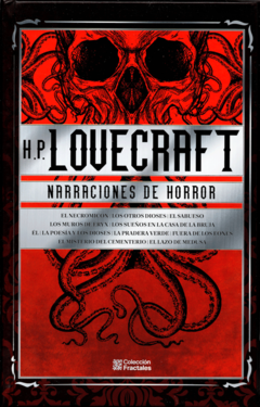 HP Lovecraft Narraciones de Horror y La Llamada de Cthulhu Pasta Dura Colección Fractales - comprar en línea