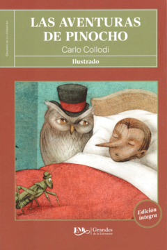 Las aventuras de pinocho Carlo Collodi - Libro Nuevo