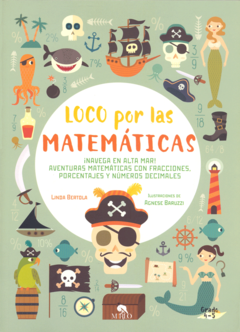 Loco por las matemáticas Navega en alta mar Mattia Crivellini Pasta Dura Libro Nuevo