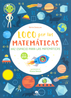 Loco por las matemáticas Haz espacio para las matemáticas Mattia Crivellini Pasta Dura Libro Nuevo