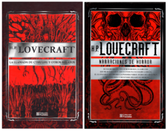 HP Lovecraft Narraciones de Horror y La Llamada de Cthulhu Pasta Dura Colección Fractales