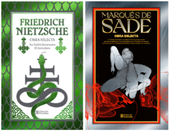 Friedrich Nietzsche y Marqués de Sade Obra Selecta Pasta Dura Colección Fractales