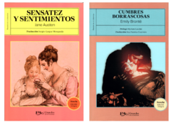 Sensatez y Sentimientos Jane Austen y Cumbres Borrascosas Emily Bronte Pack Dos Libros - Libro Nuevo