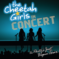 The Cheetah Girls In Concert The Partys just Begun Tour Cd Nuevo