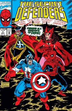 The Secret Defenders No 7 Marvel Comics Septiembre 1993