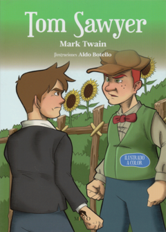 Tom Sawyer Mark Twain Ilustrado a Todo Color Infantil - Libro Nuevo