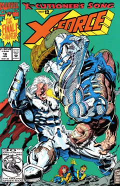 X-Force No 18 X-Cutioners Song Part 12 Marvel Comics Enero 1993