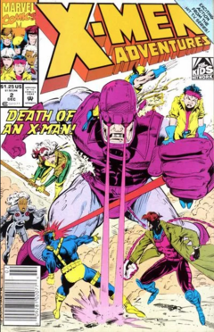 X-Men Adventures No 2 Marvel Comics Dic 1992