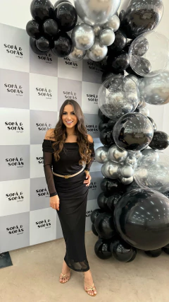 VESTIDO TULE DRAPEADO na internet