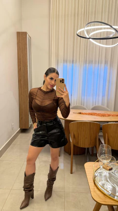 BODY TULE DRAPEADO - comprar online