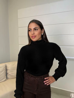 CROPPED GOLA ALTA TRICÔT na internet