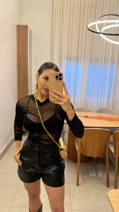 BODY TULE DRAPEADO na internet