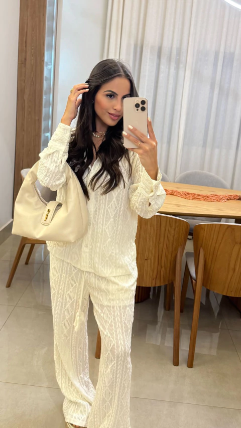 CONJUNTO PAMELA CAMISA & CALÇA - comprar online