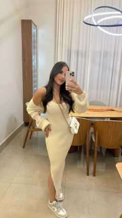 CONJUNTO LIZ VESTIDO & BOLERO