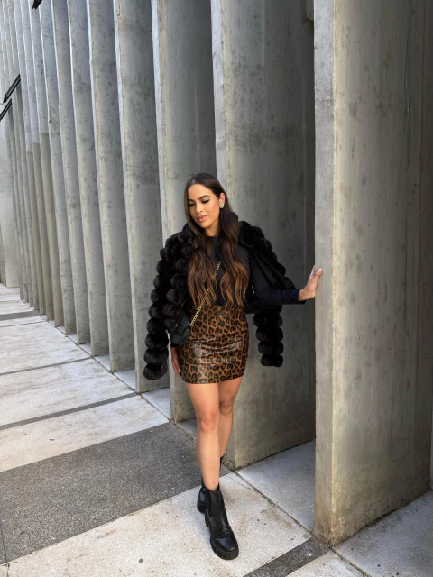 SAIA RESINADA ANIMAL PRINT - comprar online