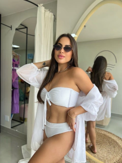 Saída Kimono Branca - comprar online