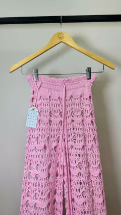 Calça Tricot Rosa na internet