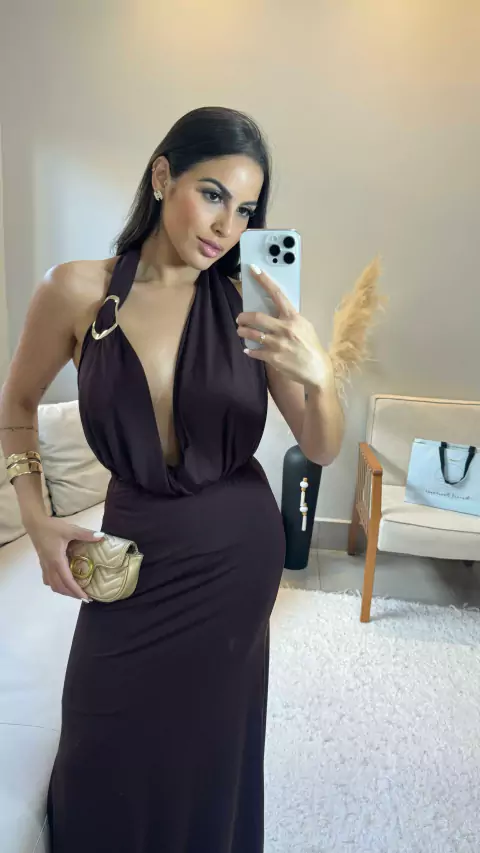 Conjunto Luciana Saia Longa Body Frente Única - comprar online