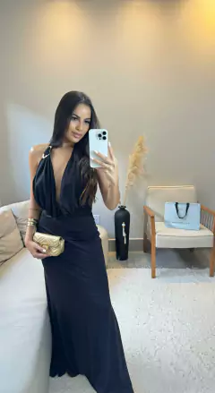 Conjunto Luciana Saia Longa Body Frente Única na internet