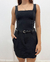 Short Saia Katarina (com cinto) - PRETO