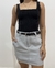 Short Saia Katarina (com cinto) - CINZA