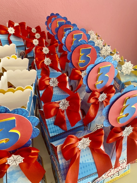 Kit de personalizados - SPIDEY E SEUS AMIGOS ESPETACULARES