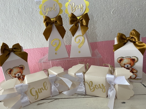 Kit de personalizados - CHÁ REVELAÇÃO
