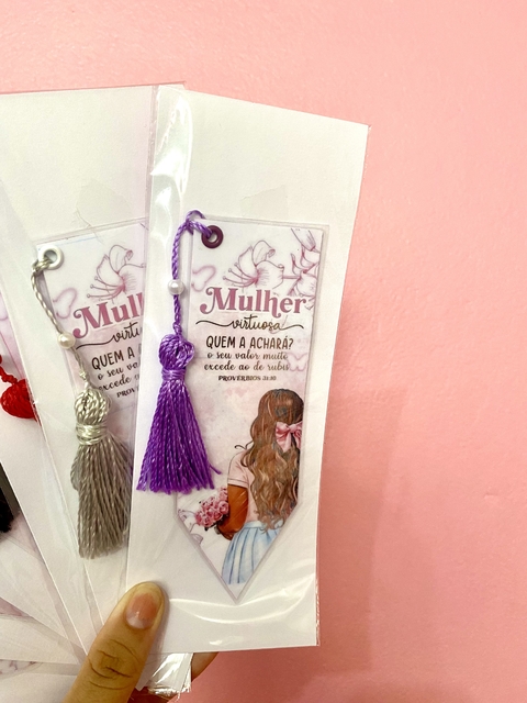 Marca página emplastificado