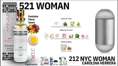 521 Woman Amakha Paris - Inspirado em 212 Woman - comprar online
