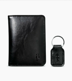 Carteira Preta com Chaveiro do Boticário - comprar online