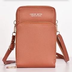 Bolsa Carteira Feminina Porta Celular Transversal Com Visor - comprar online