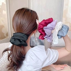 Elástico De Cabelo Cetim Xuxinha Anti frizz