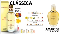 Clássica Amakha Paris - Inspirado em Amarige Givenchy - Marlu Produtos de Saúde e Beleza