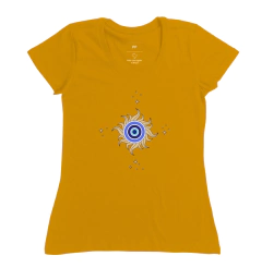 Camiseta Feminina Sol com Olho Grego - Reserva INK - comprar online