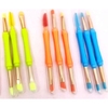 Kit 3 Pincel Duplo para Maquiagem