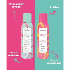 Shampoo a Seco Reviv Baunilha Ruby Rose 150 ml na internet