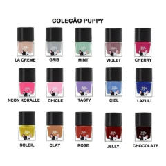 Esmalte Latika Puppy Jelly 9ml - Marlu Produtos de Saúde e Beleza