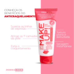 Hidratante Facial Primer Pré Maquiagem Make Up Dermachem 100 G na internet