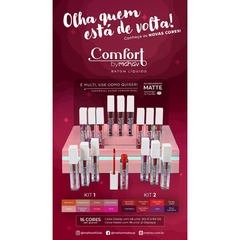Batom Líquido Comfort - Mahav - Rosa Nobre - loja online