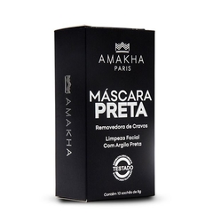 LIMPEZA FACIAL MÁSCARA PRETA 10 UNIDADES 8G - Amakha Paris - comprar online