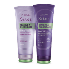 Combo Siàge Remove a Oleosidade: Shampoo 250ml + Condicionador 200ml