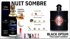 Nuit Sombre Amakha Paris - Inspirado em Opium Black - comprar online