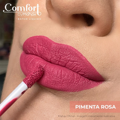 Batom Líquido Comfort - Mahav - Pimenta Rosa