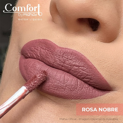 Batom Líquido Comfort - Mahav - Rosa Nobre