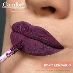 Batom Líquido Comfort - Mahav - Roxo Lendário