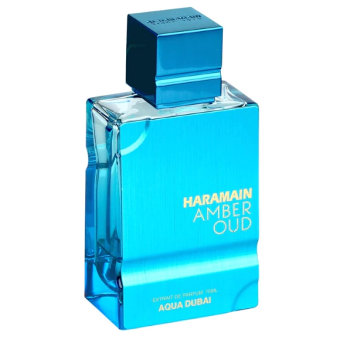AMBER OUD AQUA DUBAI AL HARAMAIN EXTRAIT DE PARFUM ARABE